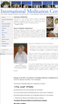 Mobile Screenshot of internationalmeditationcentre.org